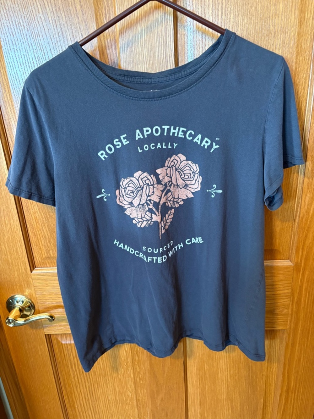 Rose Apothecary Graphic Tee - Black